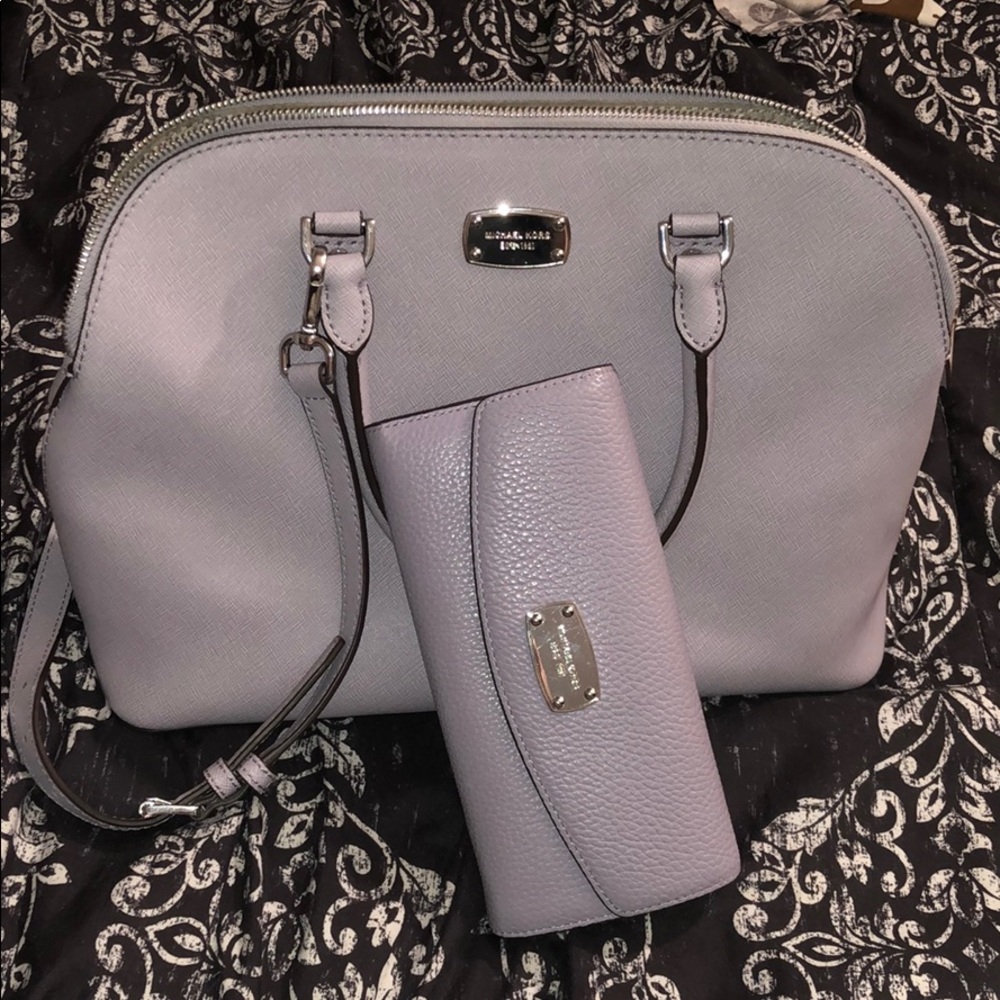 Michael Kors Large Cindy Dome Satchel